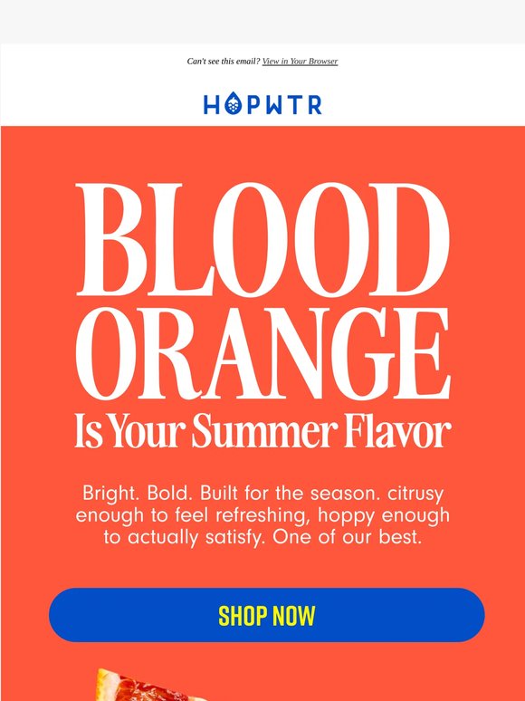 Refresh Your Summer with Blood Orange