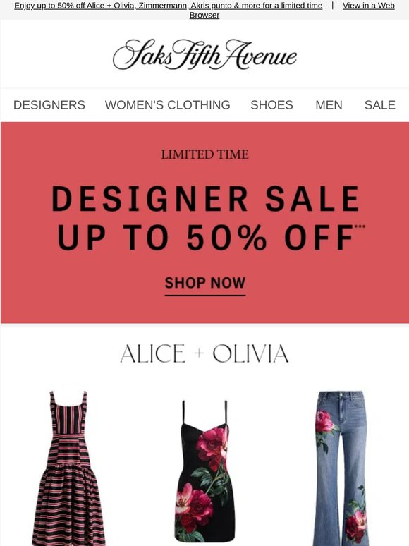 But first, 50% off  + New Arrivals in Dresses