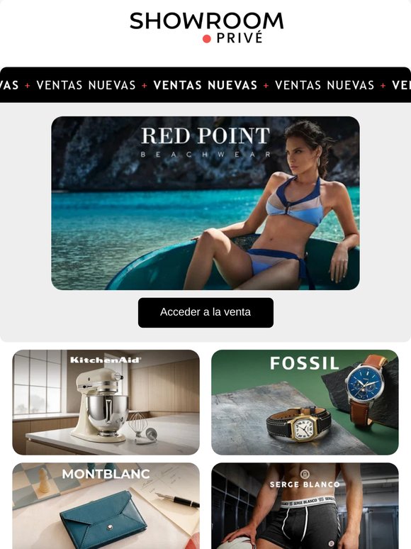 Hola —: RED POINT, BGN, KITCHENAID y 24 ventas más ya en línea