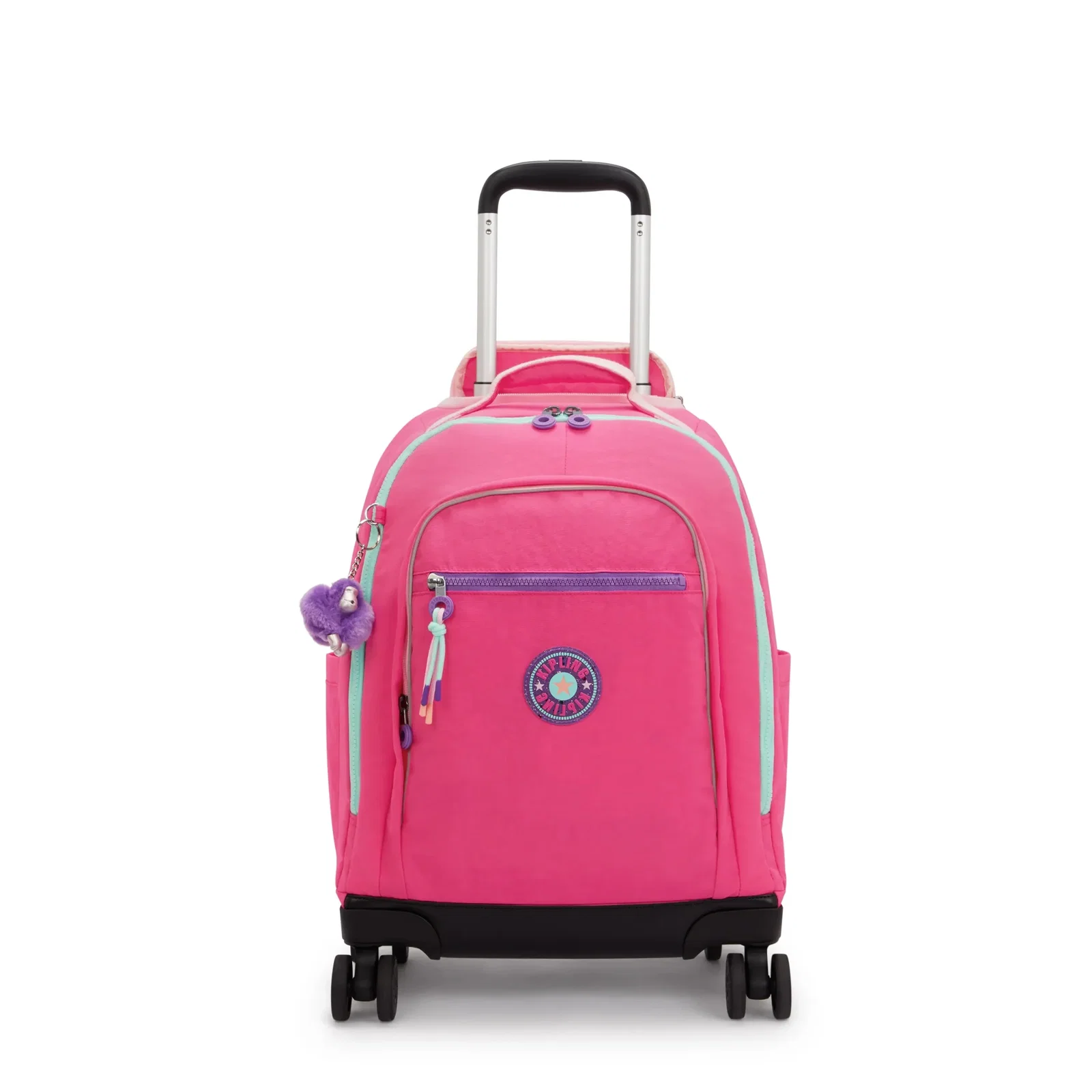 New Zea 15" Laptop Rolling Backpack-Intense Rose C