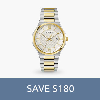 Men's Watch in Two-Tone Stainless Steel | SAVE $180