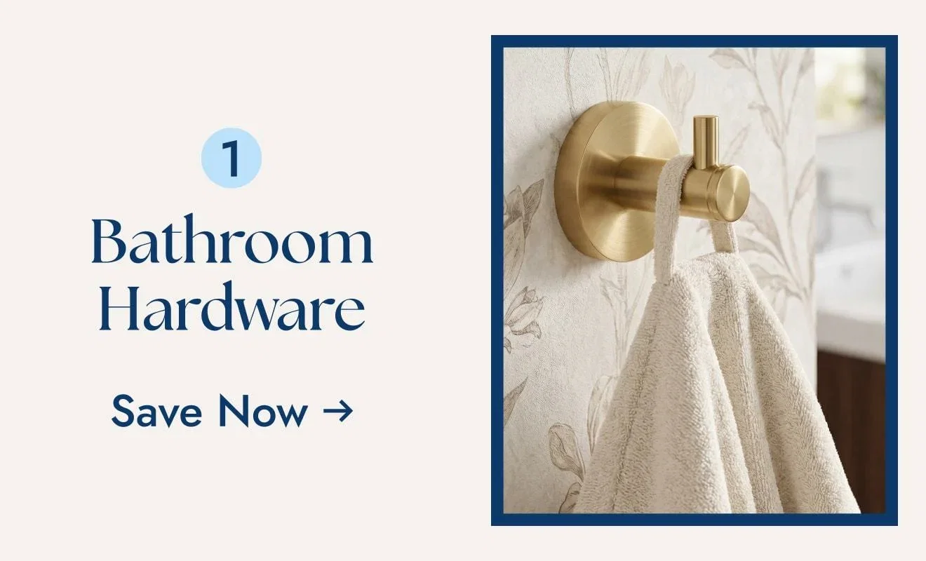 Save on Bathroom Hardware