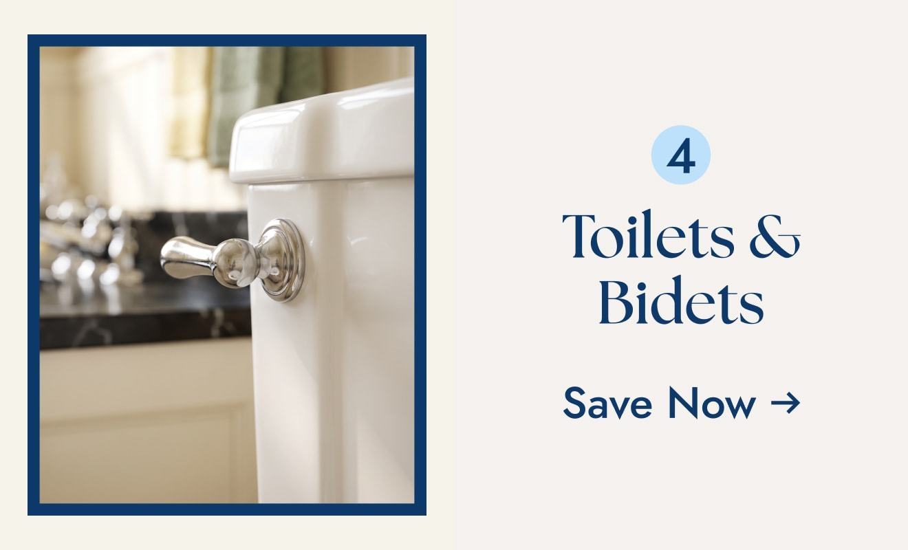 Save on Toilets & Bidets