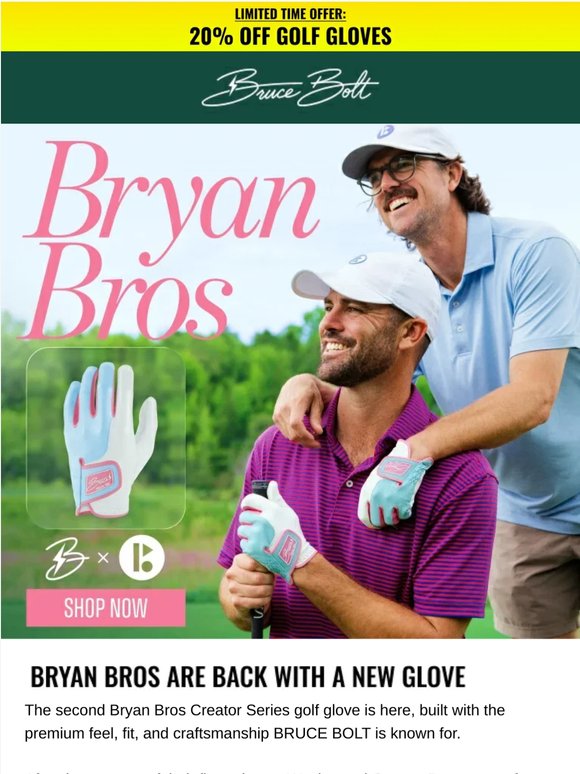 NEW⚡Bryan Bros x BRUCE BOLT just dropped