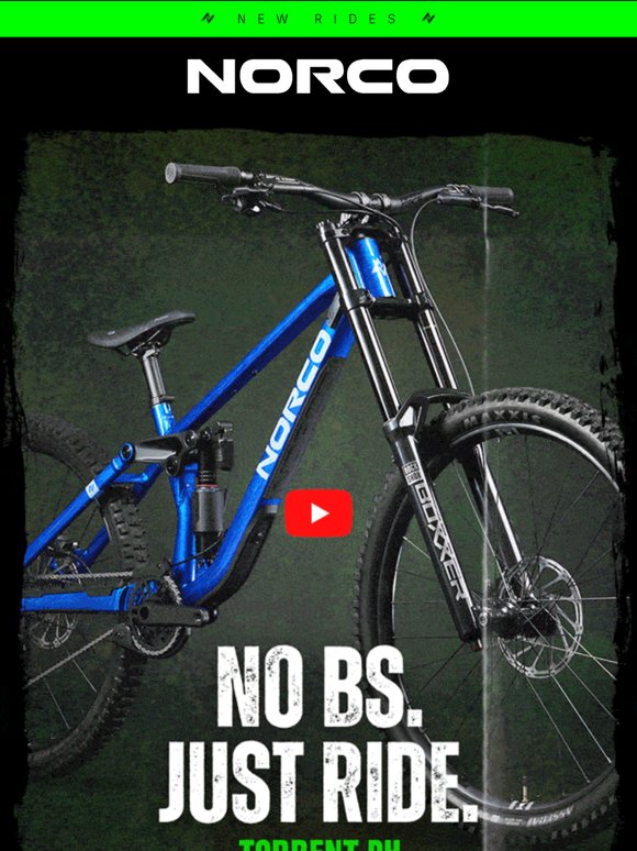 New bike launch! Torrent DH: No BS. Just Ride. 🔨