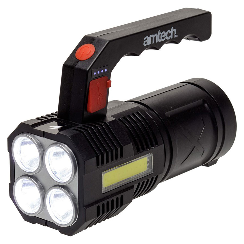 Amtech 10W USB Rechargeable Portable Torch  - £9.99 delivered