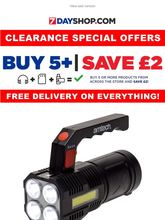 Hot Clearance Deals - Final Stock