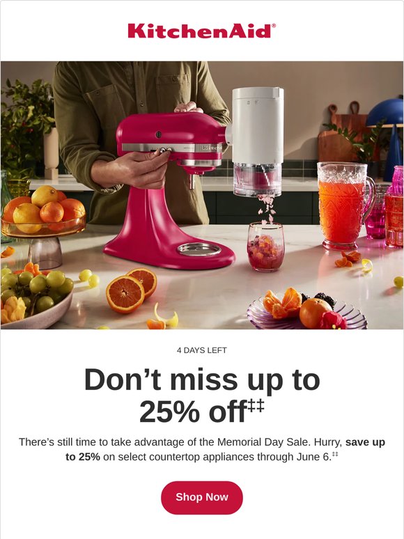 4 days left: Up to 25% off⏰