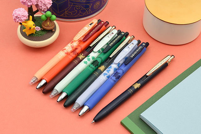 Coming Soon: Zebra Sarasa Pokémon Evolution Gel Pen Sets