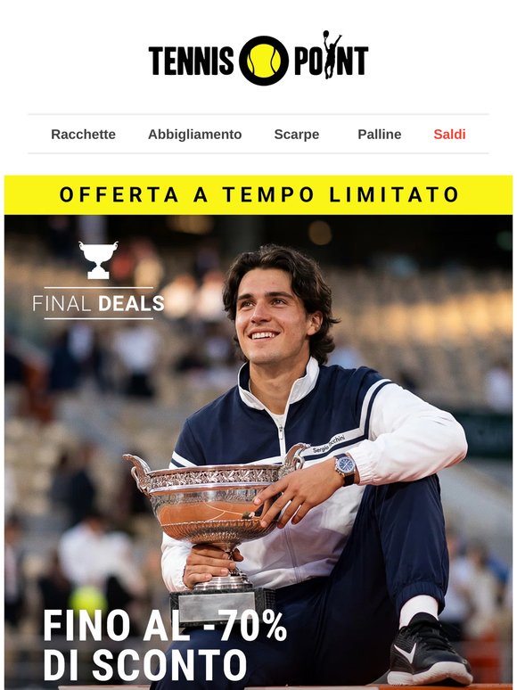🏆Fino al 70% di mega-sconto nei nostri Final Deals – solo per poco tempo!