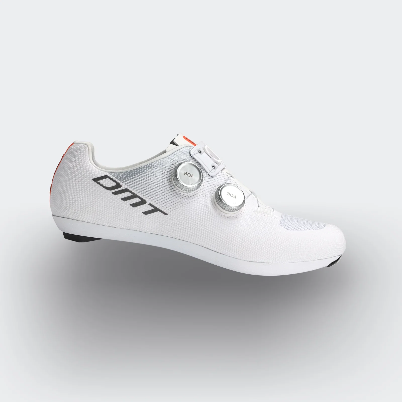 Image of DMT KR0 EVO White/Silver Road Shoes 2025 Size 44.5