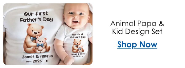 Animal Papa & Kid Design Set