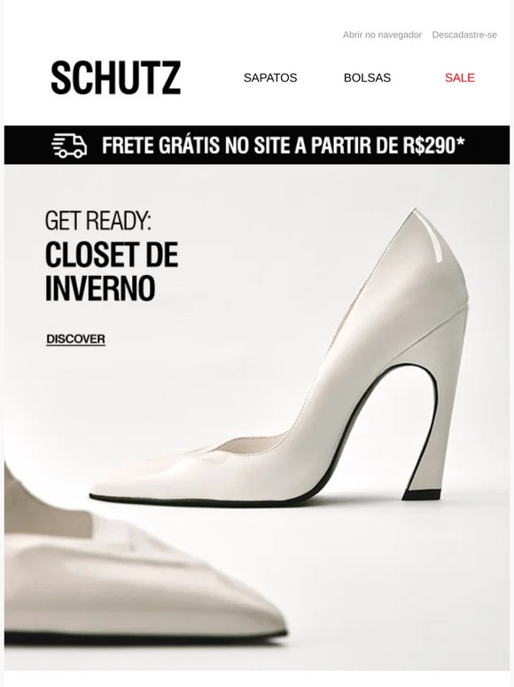 Prepare seu closet de inverno com SCHUTZ 🤍