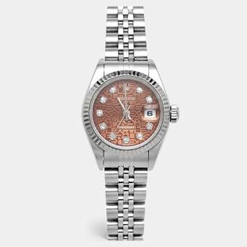 Datejust 79174 Salmon Dial 18k