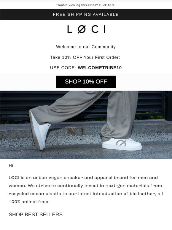 Next-Gen Vegan Sneakers, Built for the City