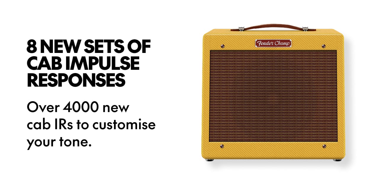 8 New Sets of Cab Impulse Responses