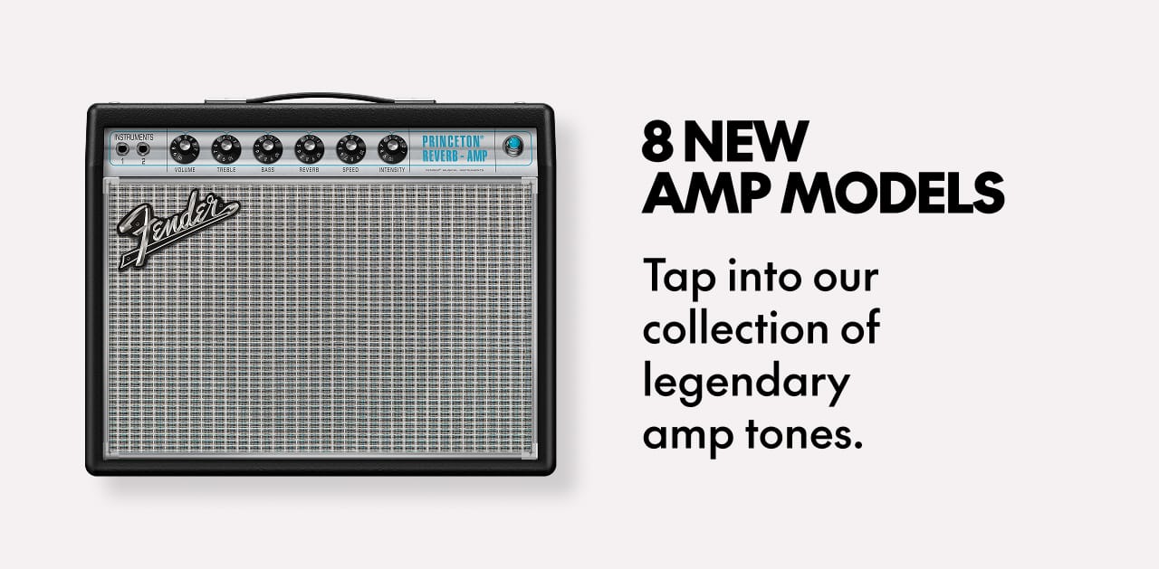 8 New Amp Models