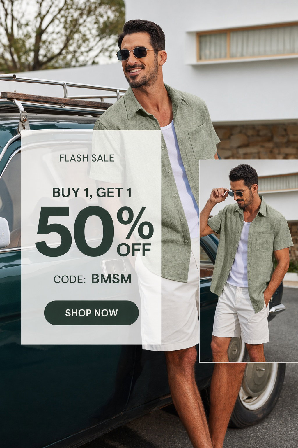BUY 1, GET 1 50% OFF