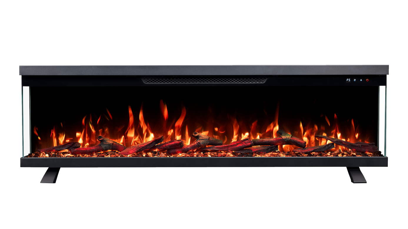 Berida 60" Built-in & Free standing Electric FireplaceBerida 60" Built-in & Free standing Electric Fireplace