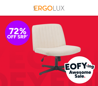 Ergolux Penny Cross-Legged Office Chair Product Image