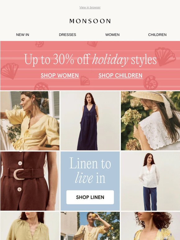 Spotlight on: Summer linen