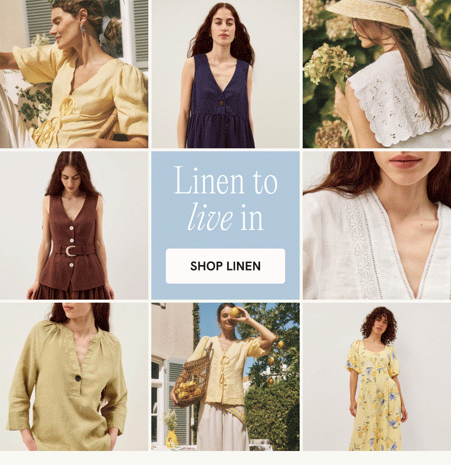 LINEN TO LIVE IN SHOP LINEN