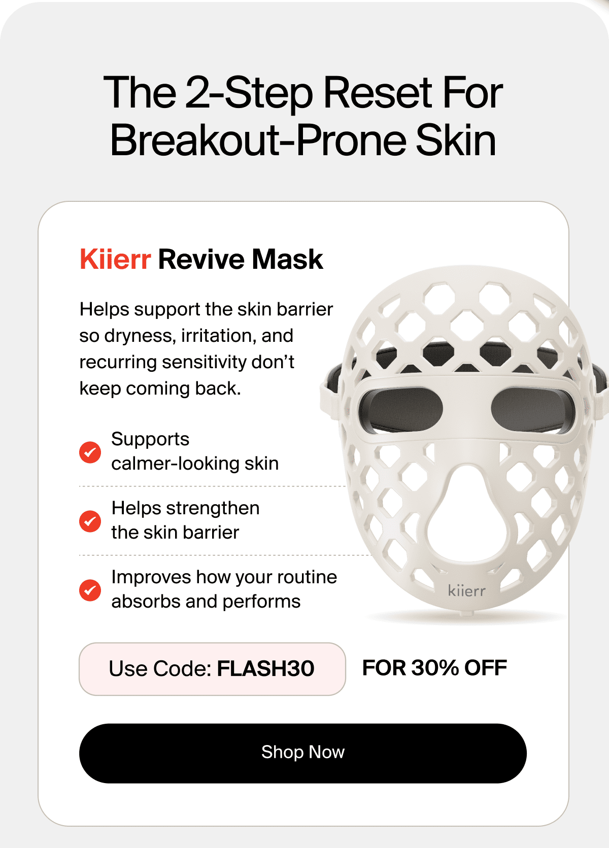 Kiierr Revive Mask
