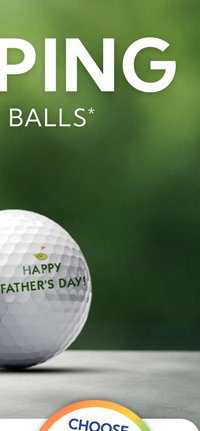 Free Shipping on Customized Golf Balls with PRINTSHIP Code at Checkout. Restrictions apply.