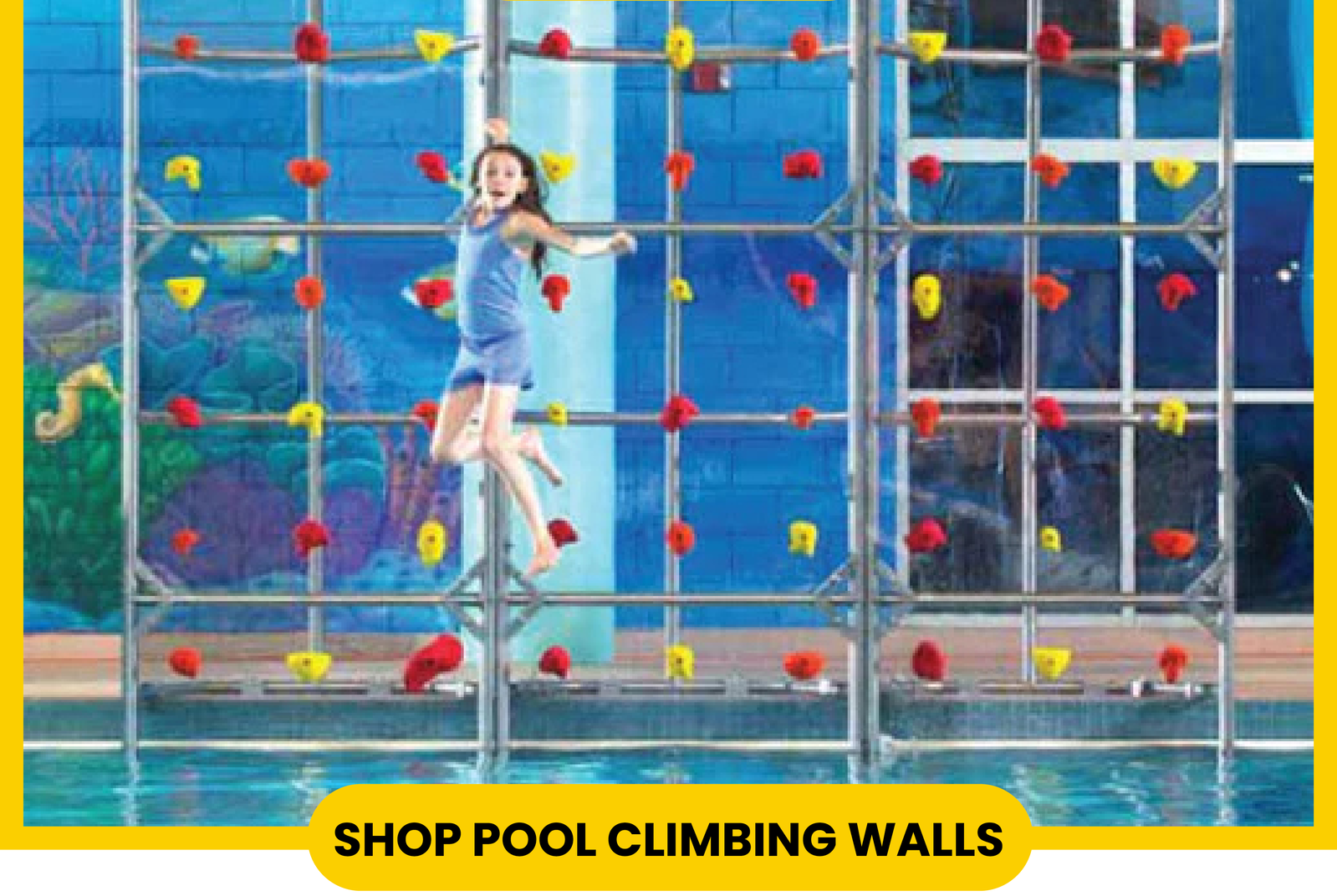 Pool Climbing Walls
