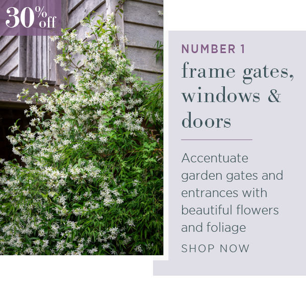Number 1. Frame gates, windows and doors.
