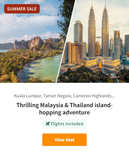 Thrilling Malaysia &amp; Thailand island-hopping adventure