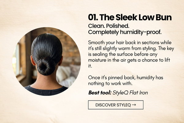 The Sleek Low Bun