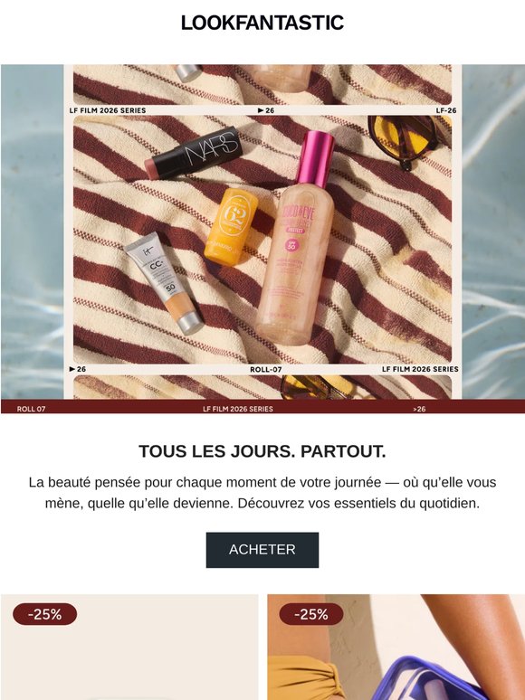 TOUS LES JOURS. PARTOUT.