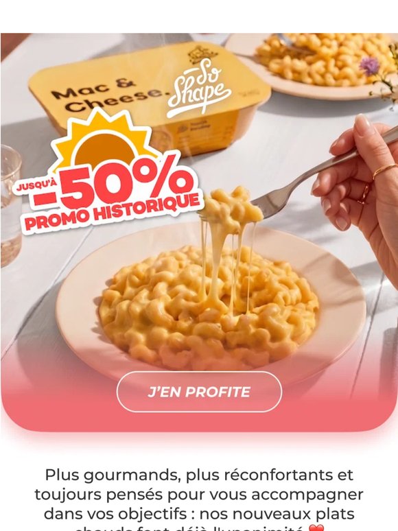 Jusqu'à -50% : et si vous testiez nos nouveautés ? 🔥