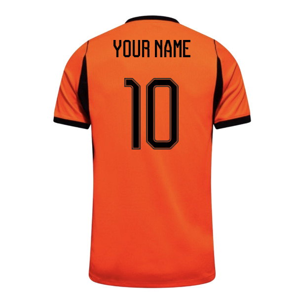 Image of 2026-2027 Netherlands Home Shirt (Your Name)