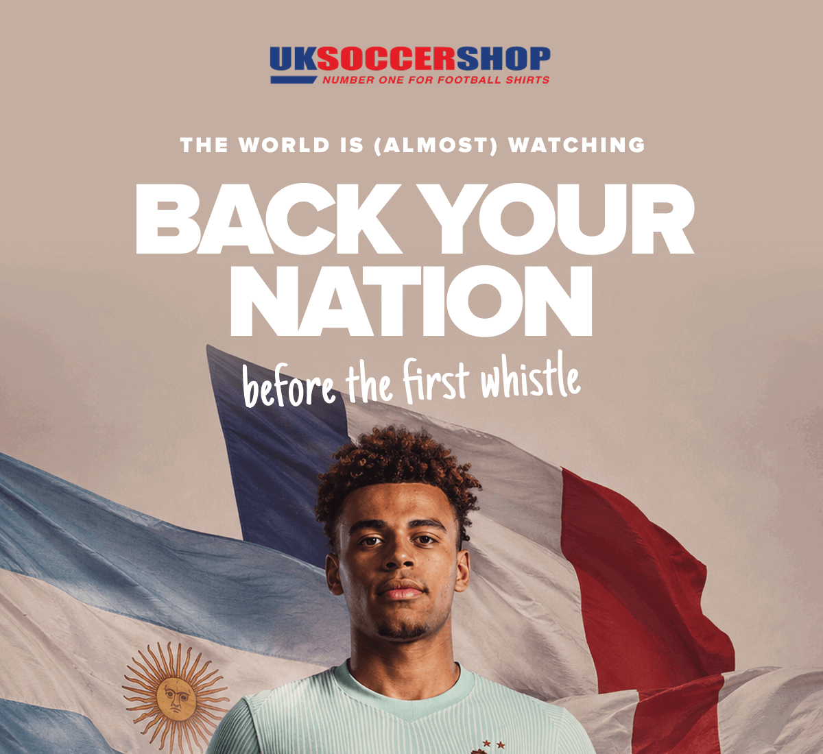 The world is (almost) watching | Back your nation before the first whistle
