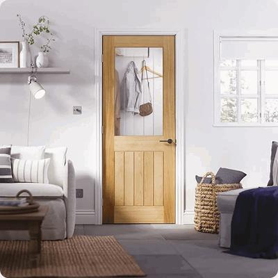Oak cottage doors