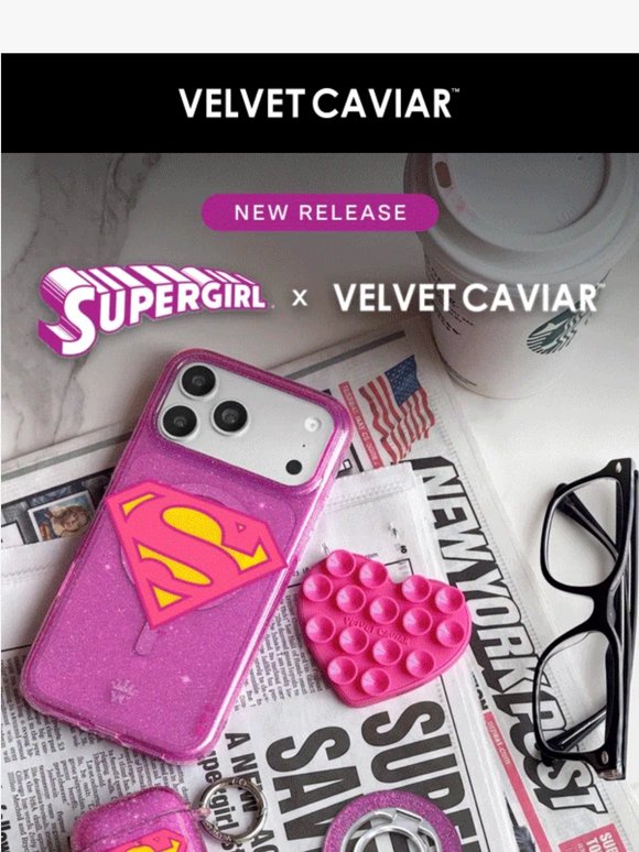 NEW Supergirl Cases 💜🩷💛