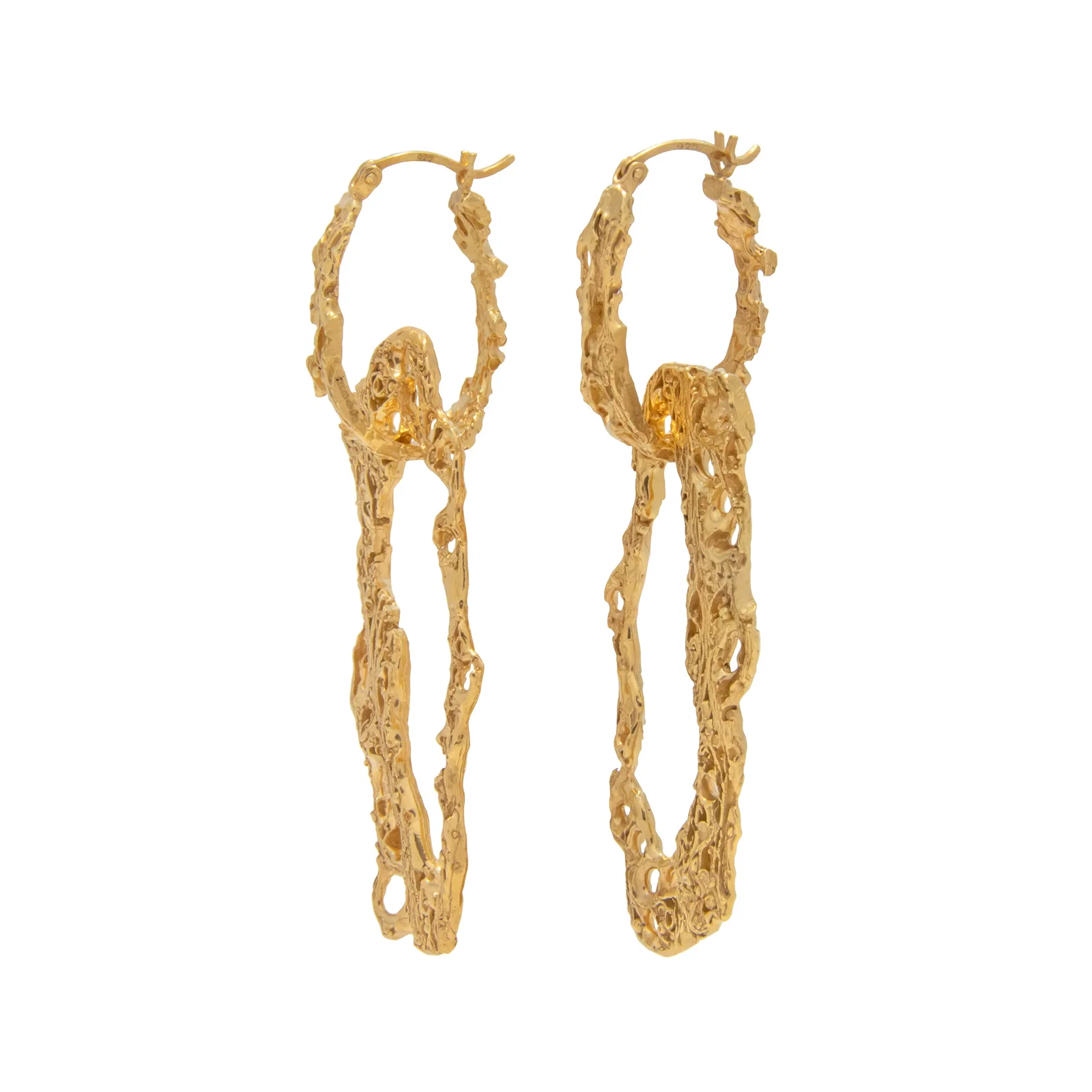 Image of Espostoa Gold Earrings