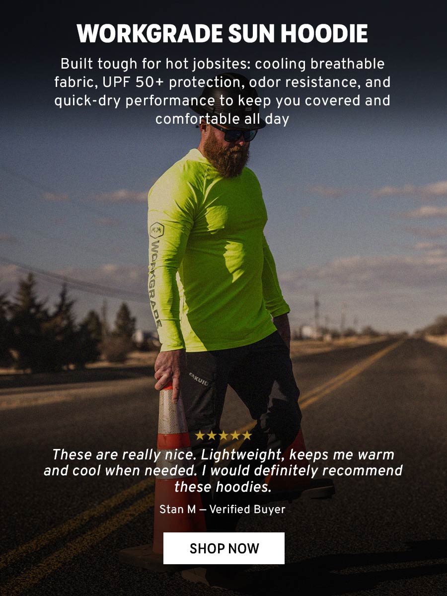 Workgrade Sun Hoodie