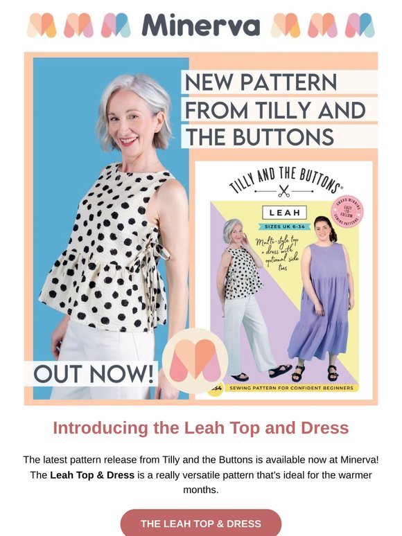 Say hello to the new pattern from Tilly