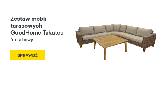 Zestaw mebli tarasowych GoodHome Takutea