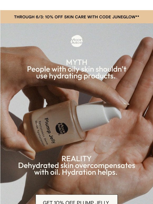 oily and dehydrated at once?