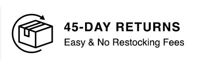 45 Day Returns
