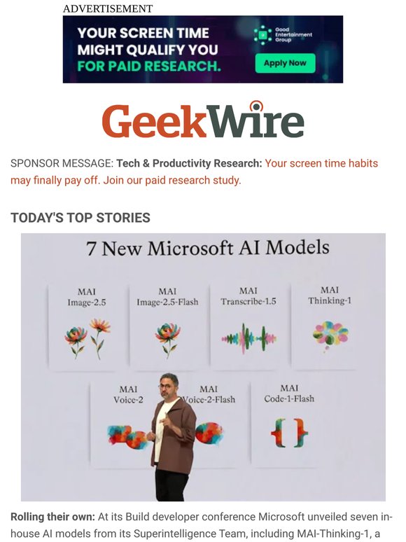 Microsoft unveils its own AI models to lean less on OpenAI and Anthropic