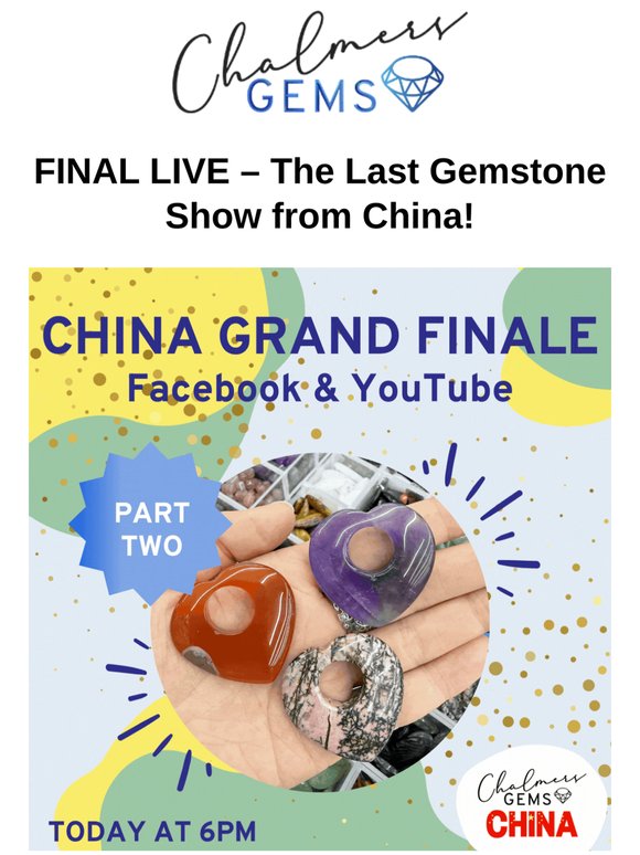 🇨🇳 The Last Gemstone Show from China! 😭
