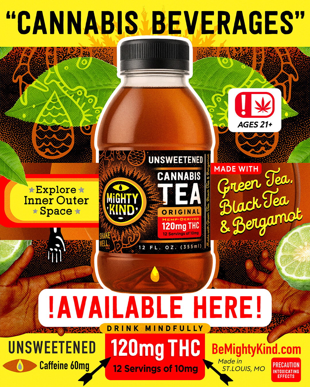 Image of Mighty Kind Tea Poster