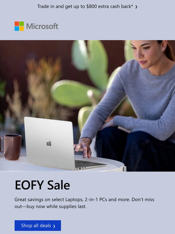 Tax time sale is still on