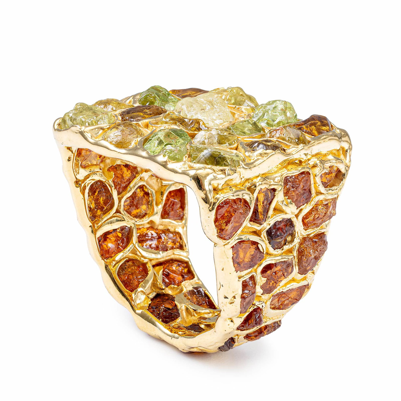 Eris Singular Design Gold Plated Silv...