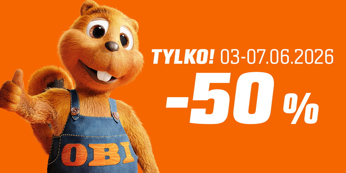 OFERTA SPECJALNA -50%! 